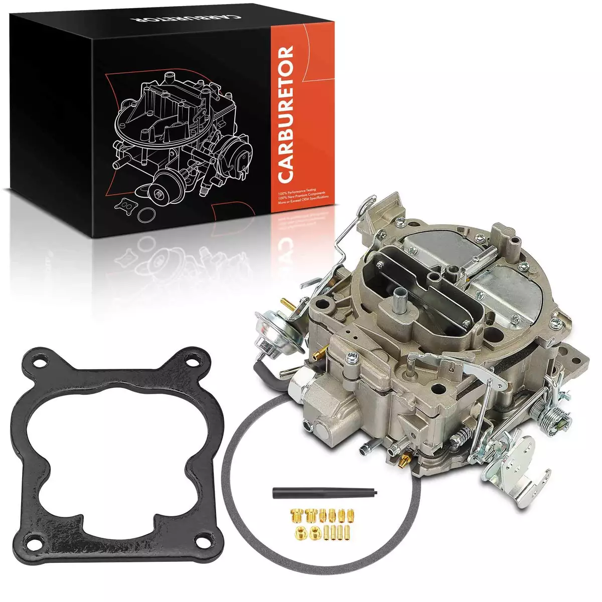 Quadrajet Carburetor for Chevy 350 327 396 400 402 427 454 750CFM 4MV 4 Barrel