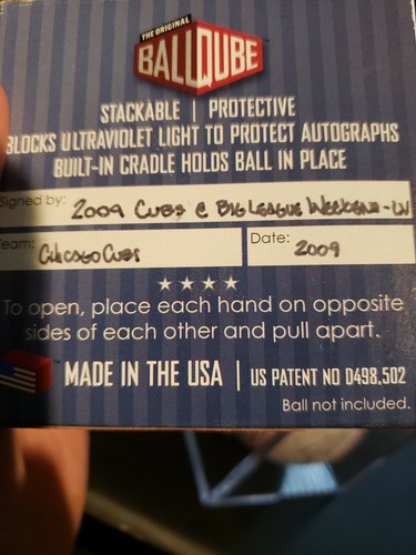 Chicago Cubs 2009 handsigniert / signed Team Baseball - Bild 8 von 8