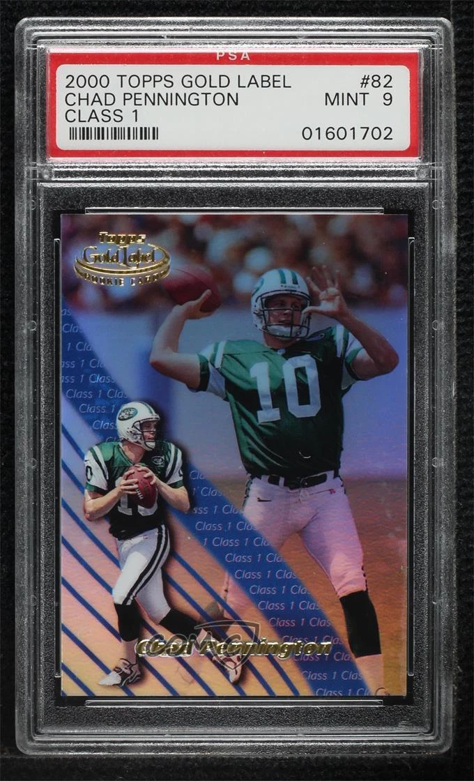 Chad Pennington Topps Gold Label Class 1 #82 Class 1