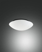 Fabas Luce Deckenleuchte Pandora E27 Ø250Mm Weiß, Made In Italy