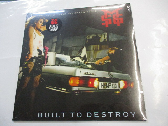 MSG - BUILT TO DESTROY - LP REISSUE VINYL NEW SEALED 2018