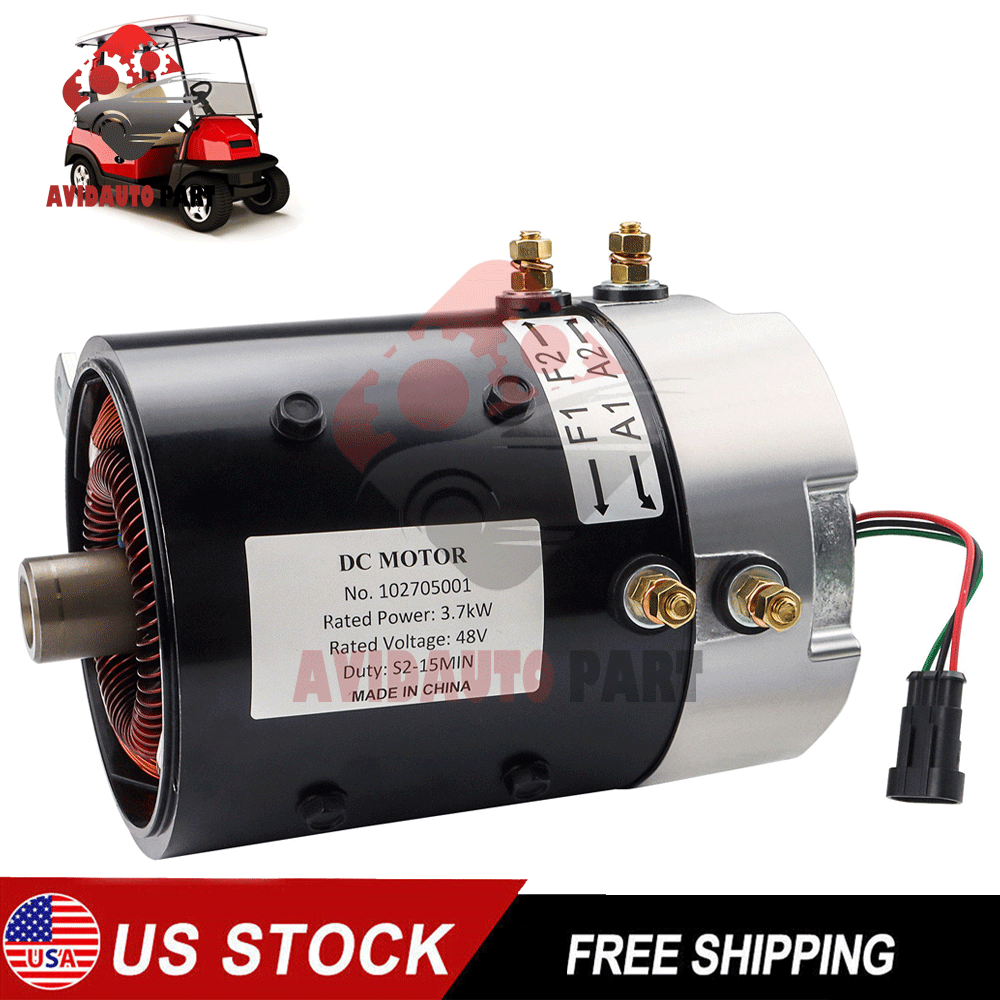 48V High-Speed Electric Golf Cart Motor for Club Car IQ i2 Excel Upgrade  