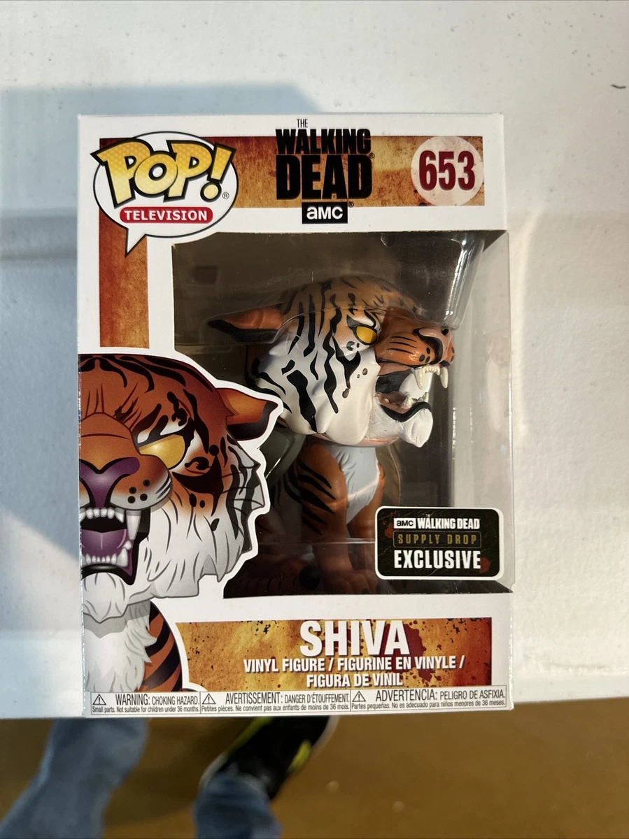 Funko Pop! Television The Walking Dead Shiva the Tiger TWD Supply