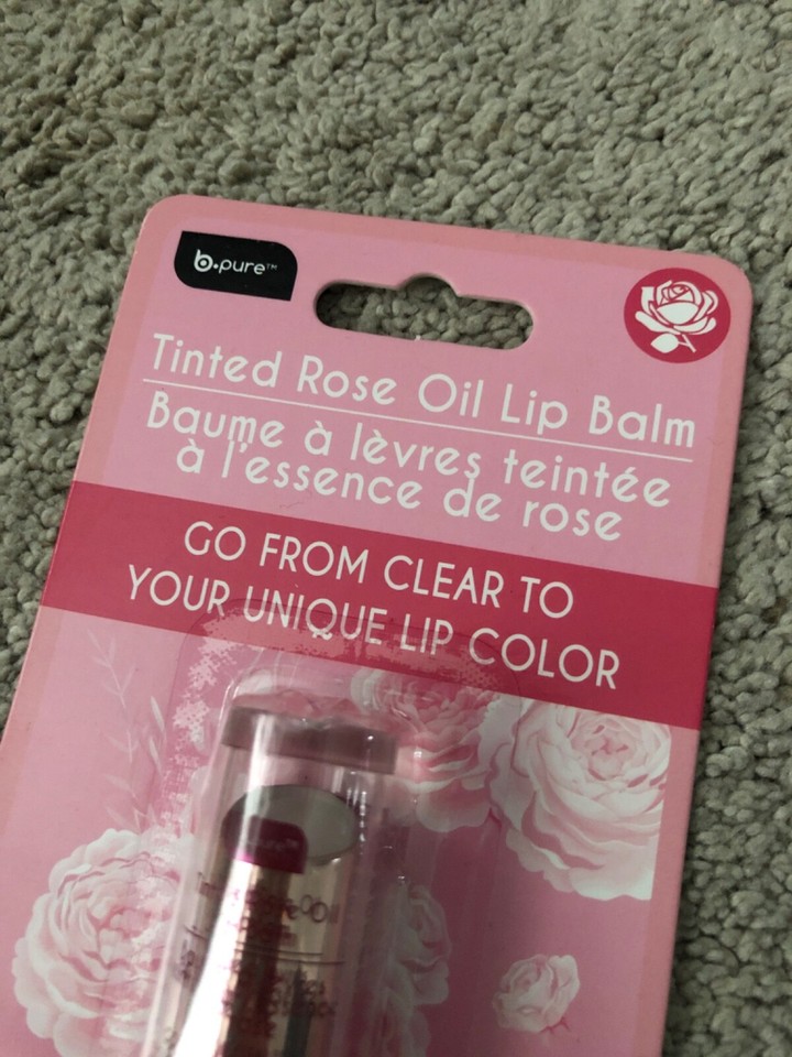 bpure Tinted Rose Oil Lip Balm Dollar Tree PH adapting eBay