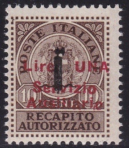 GUIDIZZOLO 1945, Nr. 2 1 l. auf 10c. bruno MNH/**