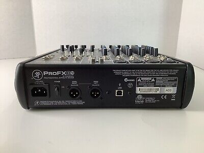 Mackie ProFX8v2 8-Channel Mixer w/ Effects, EQ, 4 Mic Mackie ProFX8v2 8-Channel Mixer w/ Effects, EQ, 4 Mic
