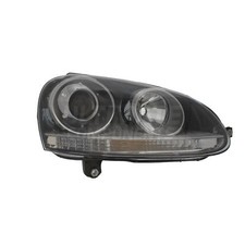 VW Golf Headlight Mk5 GTI & GTD Hatchback 2003-2009 Xenon Headlamp Drivers Side