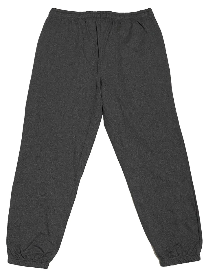Calça jogger Joe Boxer masculina mistura de algodão lã costas grande (36-38) cinza - Imagem 2 de 4