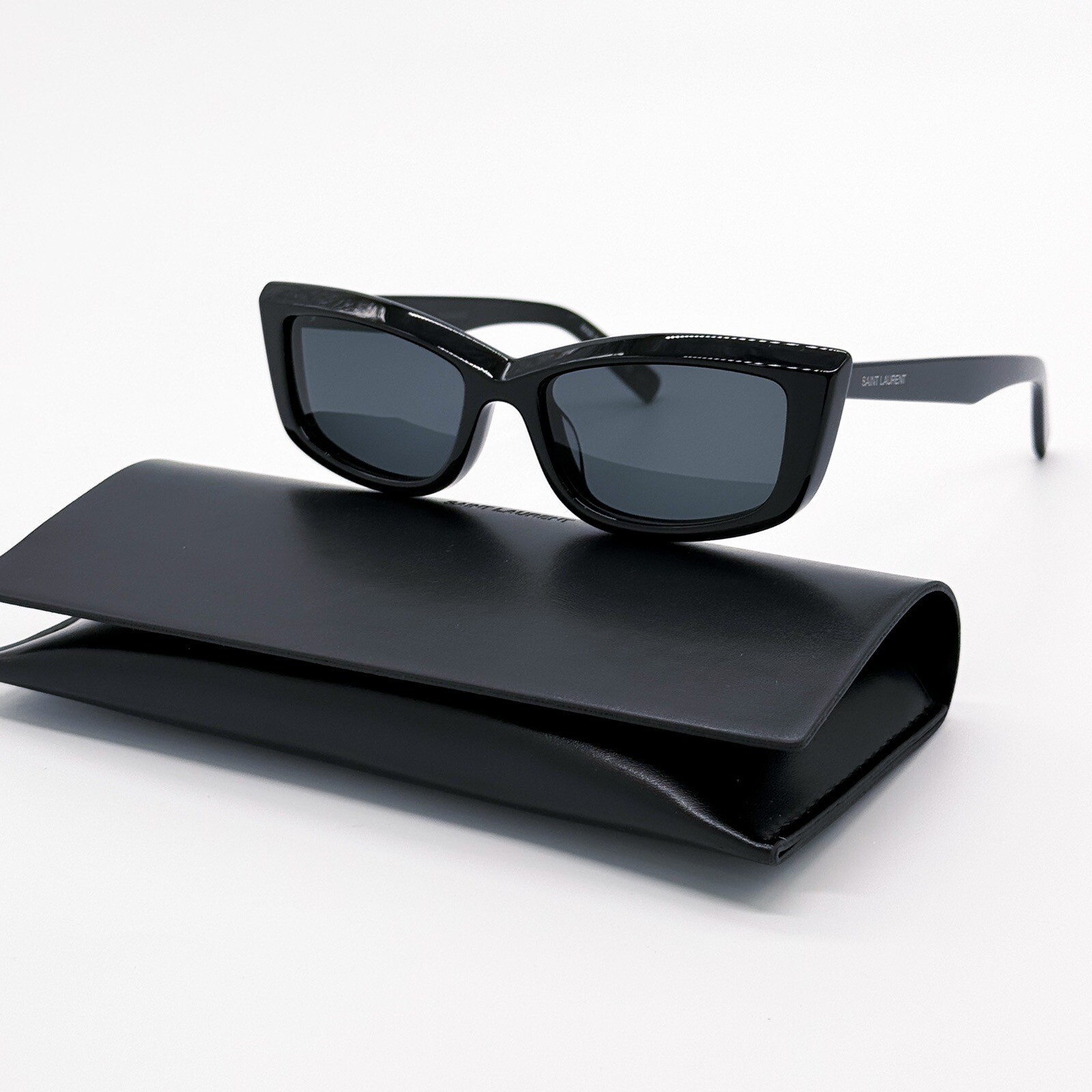 NUOVI OCCHIALI DA SOLE DONNA SAINT LAURENT SL 658 001 NERO GRIGIO SL658 001 SAINT LAURENT