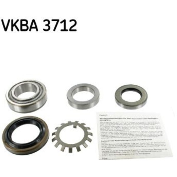 1X SKF Radlager Satz Radlagersatz Hinten Passend FüR Hyundai H100 Kasten P-image