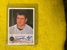 JACK CUST 1999 Just 99 MEMORABILIA Base Autograph Rookie BASEBALL Card Auto