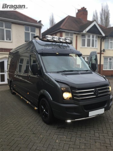 Black Roof Bar To Fit Vauxhall Opel Movano 2021+ Van Front Top Stainless Steel - Picture 4 of 4