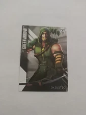 Injustice Gods Among Us Series 4 Green Arrow #21 Arcade Card Non Foil