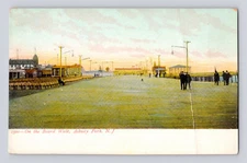 Postcard New Jersey Asbury Park NJ Boardwalk Pre-1907 Unposted Undivided Back
