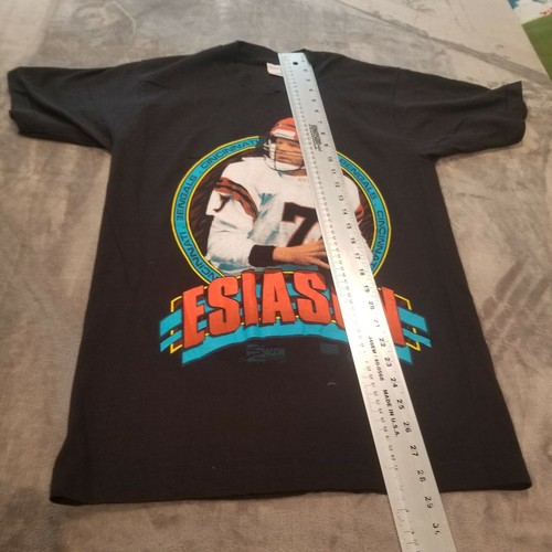 Vintage Cincinnati Bengals Boomer Esiason Salem Sportswear Football T-Shirt M - Picture 4 of 5