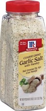  Free Duty Tax McCormick Coarse Grind Garlic Salt With Parsley, 28 oz