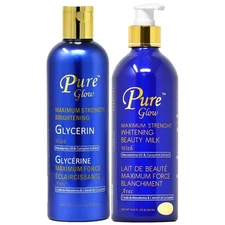 Pure Glow Glycerin 16.8oz + Lotion 16.8oz 