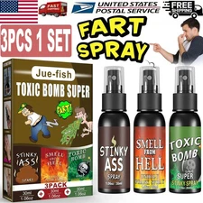 Liquid Fart Spray Stink Bomb Smelly Stinky Ass Toxic Bomb Crap Gag Prank Joke