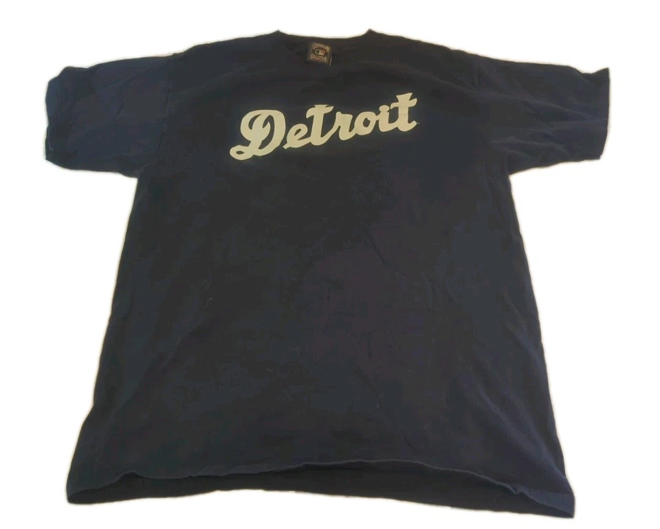 MLB Detroit Tigers #6 AL Kaline COOPERSTOWN COLECCIÓN MAJESTIC CAMISETA ADULTO TALLA XL Foto 3 de 4