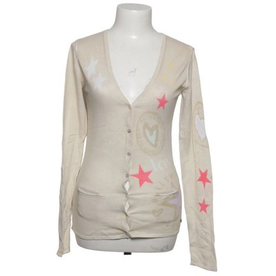 Frogbox, Strickjacke, Damen, Größe: 34, Beige/Mehrfarbig, Baumwolle #Kuq