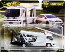 2026 Hot Wheels Car Culture Team Transport 93 07 Honda Civic Type R Kousoku