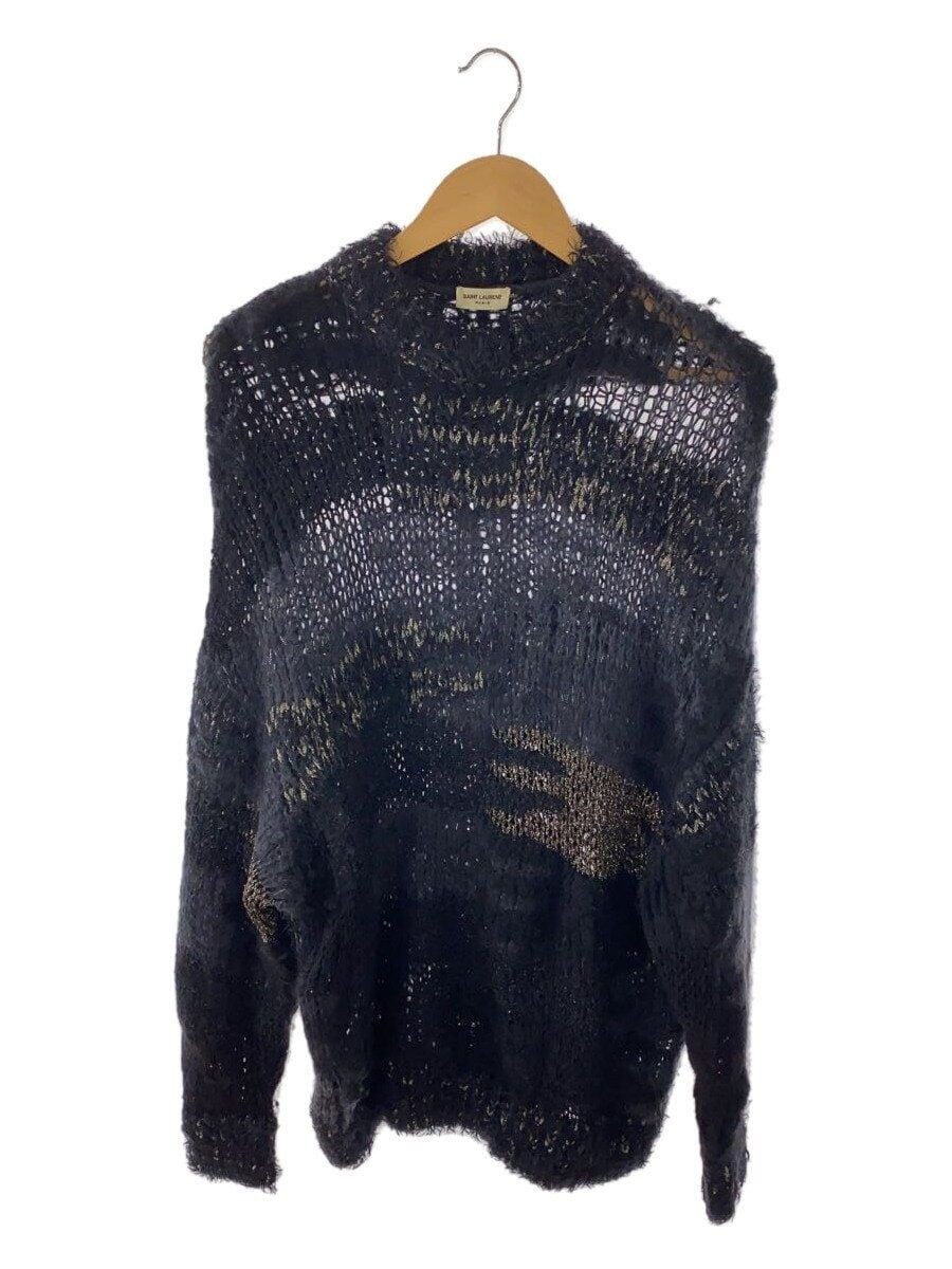 SAINT LAURENT maglia e maglione 529719 YA2VS (spessore) XS mohair BLK