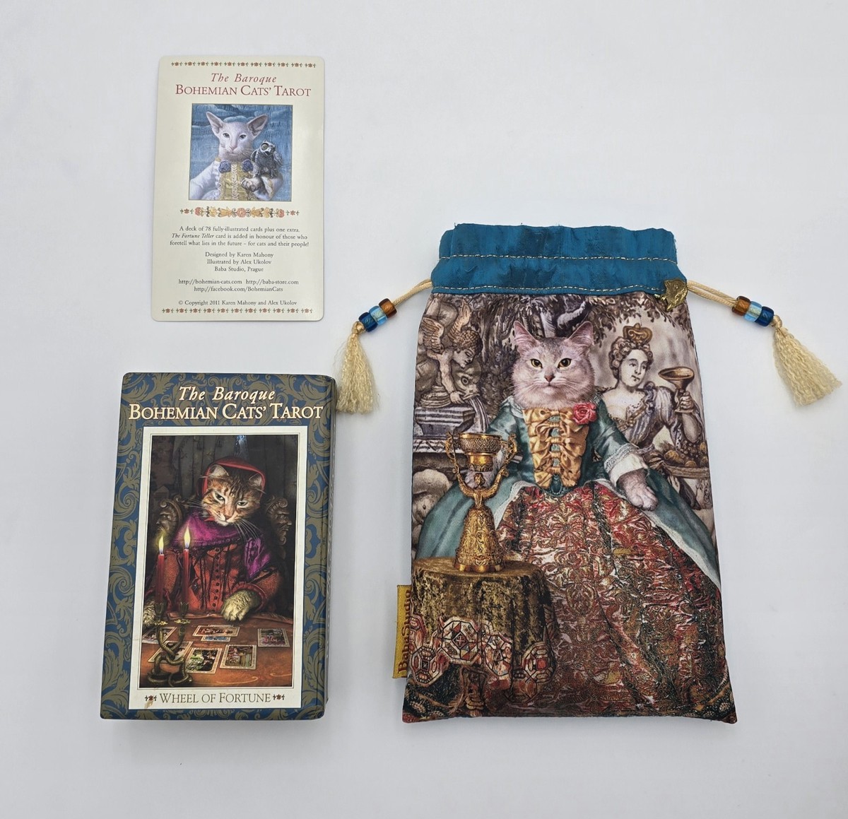 【超希少品】BAROQUE BOHEMIAN CATS TAROT 2004 Baroque Bohemian Cats' Tarot MINI Deck – BabaBarock, Baba Store
