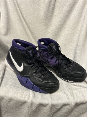 Nike Kobe 1 Protro 2018 Black Out Purple Reign AQ2728-004 Men s 10.5