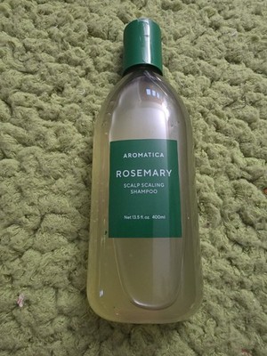 AROMATICA Rosemary Scalp Scaling Shampoo - Thinning Hair Loss  (13.53 oz)