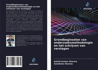 Ashish Kumar Sharma (u. a.) | Grondbeginselen van onderzoeksmethodologie en...
