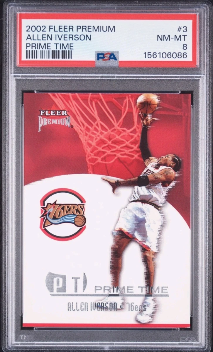 アイバーソン　カード　Allen Iverson 02-03 Fleer Las mejores ofertas en Fleer Premium Allen Iverson 2002-03 #3 PT