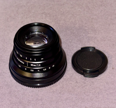 35mm F/1.6 Large Aperture Prime Lens, Manual Focus, for Sony E-Mount | Fotasy