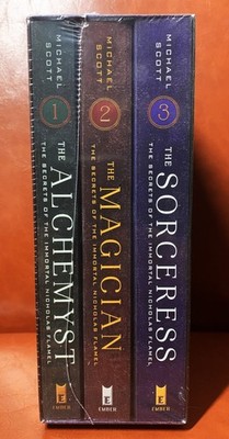 The Secrets of the Immortal Nicholas Flamel Box Set Books 1-3 by Michael Scott