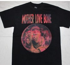 MOTHER LOVE BONE APPLE'90 BLACK T-SHIRT All size