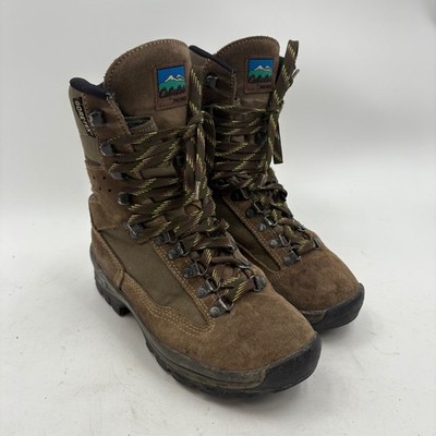 Cabelas Meindl Gore Tex Brown Suede Hiking Boots Women Size 6.5