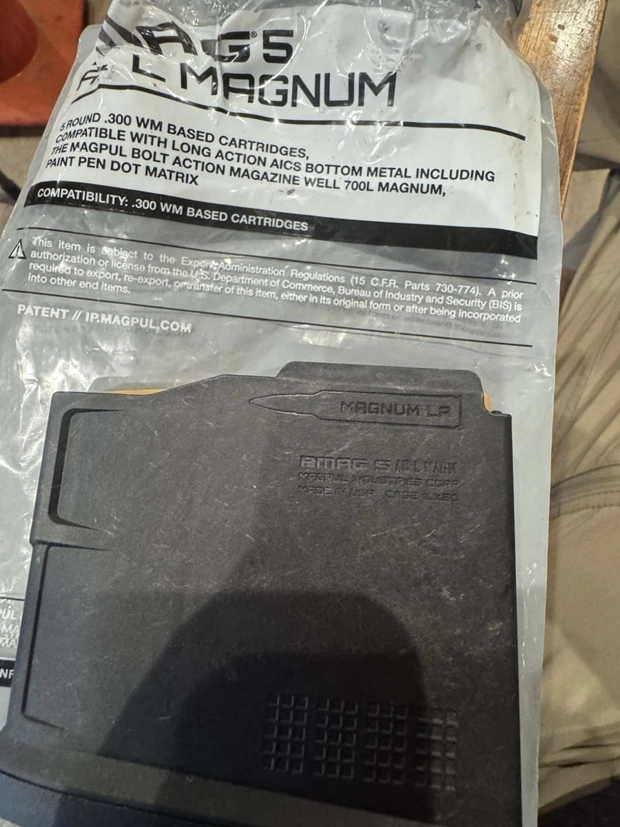 Magpul Firearm Magazines 5 Rounds for sale - eBay