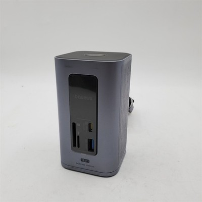 Baseus Docking Station Dual Monitor, Nomos Win Air Laptop Dock *NO ADAPTER*