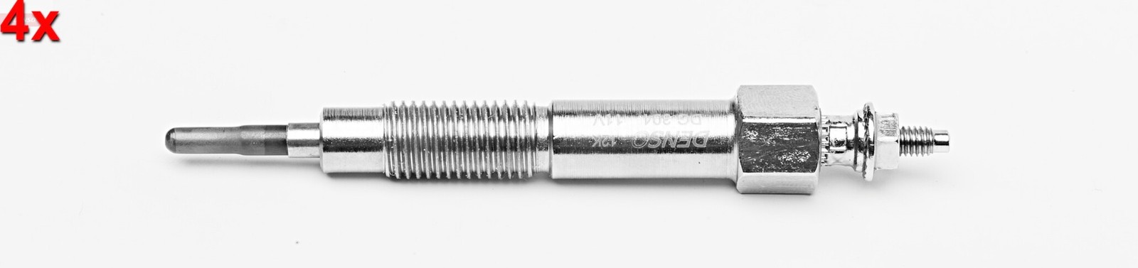 DENSO 4x Glow Plugs For NISSAN Almera I Avenir Primera 90-02 11065-5C900