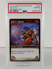 Waz'luk - Foil - Dark Portal - Warcraft #242 PSA 8