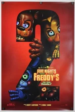 Five Nights At Freddy's 2 - original DS movie poster D/S 27x40 US2025 Final MINT