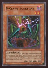 Yu-Gi-Oh! 8-Claws Scorpion #PGD-024 1st Edition