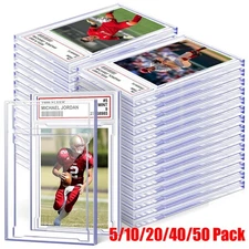 Empty Graded Card Holder PSA Style Slab for Trading Sports Cards Protector Case