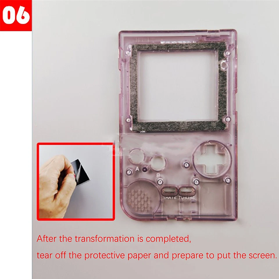 Internal LCD Screen IPS Backlight Kit Fit for GBP Game Boy Pocket Game Console - Image 4 of 4