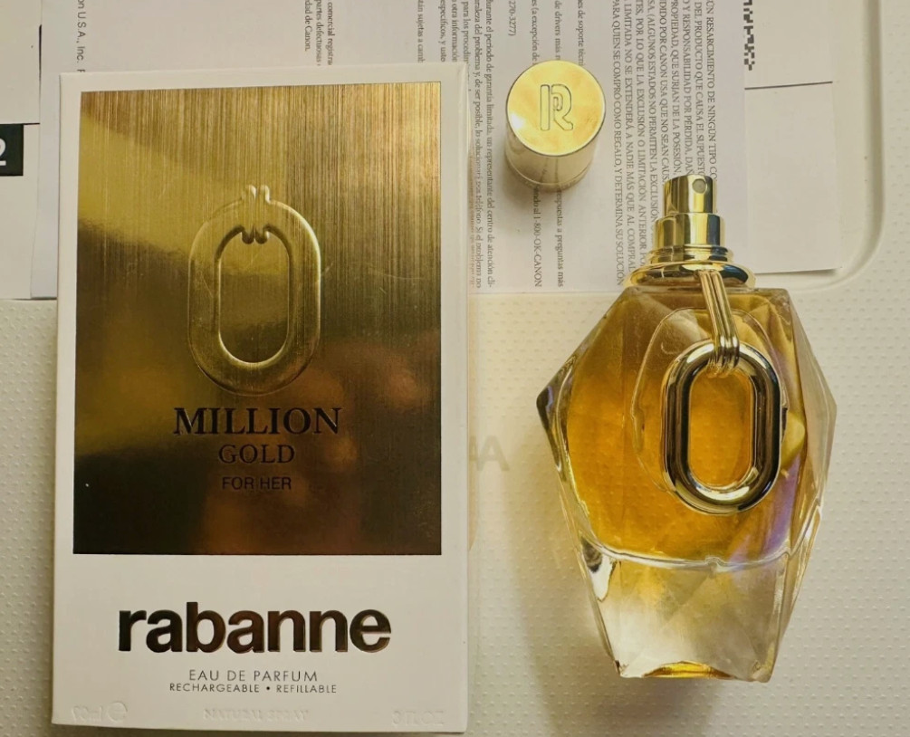Women's Perfume Million Gold Eau de Parfum 3.4 Oz /100 ml Spray New in Box