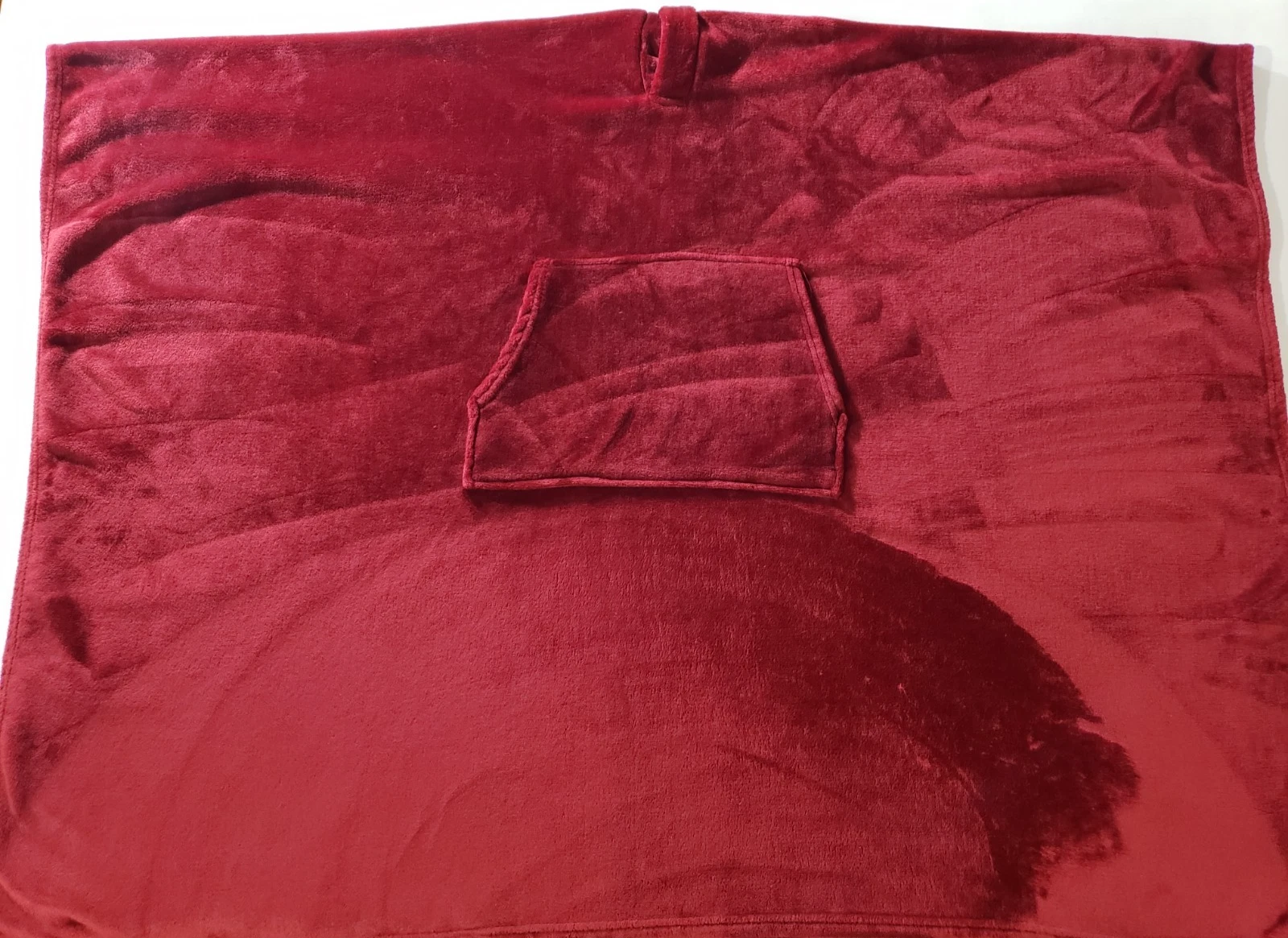 Catalonia Oversized Poncho Casual Warm Lounge Blanket Red Pocket Poly
Opens in a new window or tab