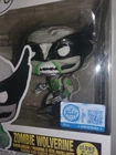 Funko Pop! Zombie Wolverine #662 Black & White Glow in the Dark GITD B&W Marvel