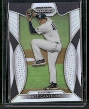 2019 Panini Prizm Draft Picks #42 Matt Canterino Silver