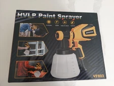 VONFORN Paint Sprayer, 700W HVLP Spray Gun, Cabinets, Fences, etc NIB Free Ship!