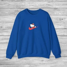 Hello Kitty inspired Unisex Crewneck Sweatshirt (multiple colors/ High Quality)