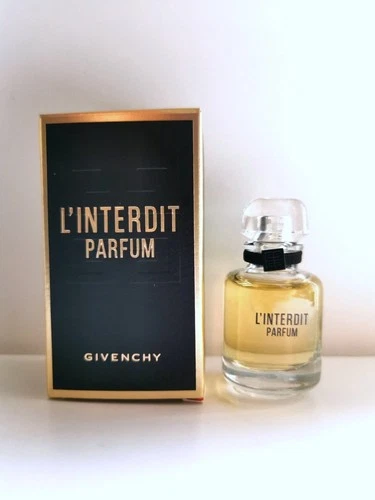 MINIATURE GIVENCHY L'INTERDIT PARFUM EXTRAIT DE PARFUM 0.34 OZ 10 ML NEW